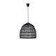 Destin Hängeleuchte Ø 53cm Rattan Schwarz – elegante Pendelleuchte aus Rattan mit Ethno-Stil für gemütliche Atmosphäre.