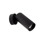 Dexter Spot Wandlampe schwarze Metall-Wandleuchte von Nova Luce im modernen, schlichten Design