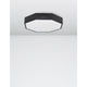 Eben LED Deckenlampe Ø 40cm in modernem, schwarzem Design für stilvolle Wohnräume.