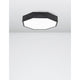Eben LED Deckenlampe Ø 40cm in modernem, minimalistischem Design, ideal für verschiedene Wohnräume.