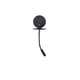 Eclip LED Wandlampe mit USB - moderne Wandleuchte in schwarz mit verstellbarem Strahler und Ablagefläche.