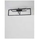 Edgar LED Deckenleuchte 91cm in modernem, minimalistischem Design aus Aluminium und Acryl.