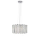 Element Kristall-Hängeleuchte Ø 41cm, elegante und moderne Deckenlampe mit Kristall-Design.