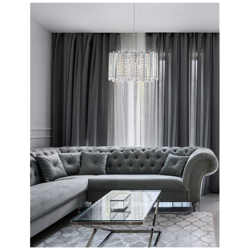 Lampe suspendue à cristal Ø 41 cm