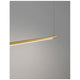 Lampa wisząca LED Elettra Ø 120 cm metalu