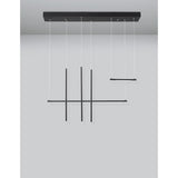 Elettra LED Hängelampe Sandig Schwarz