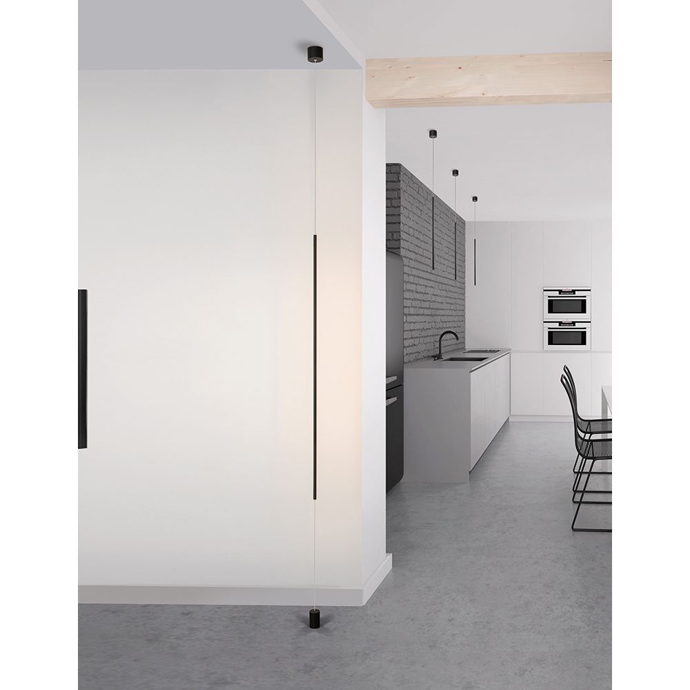 Luce sospesa a LED Elettra 300 cm