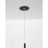 Elettra LED -seisova ja roikkuva valo 300 cm musta