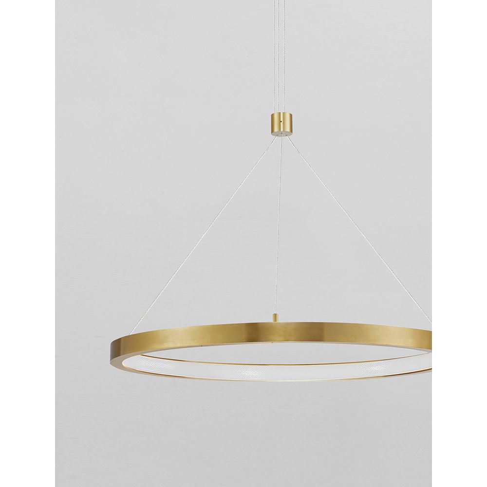 Empatia LED hanging light metal dimmable