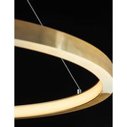 Empatia LED pendant light metal dimmable, elegant ceiling light in a modern design, warm white light