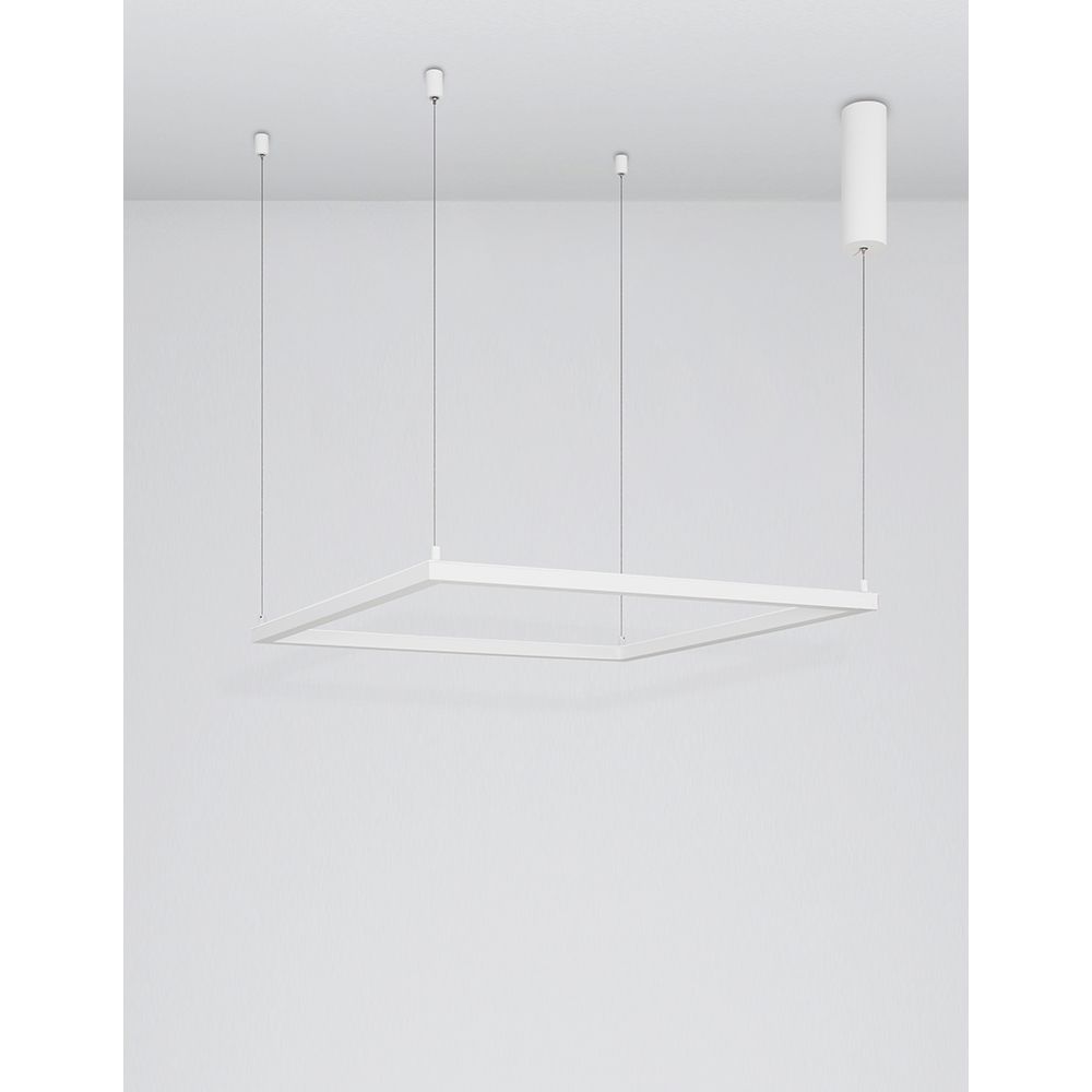 Eterna LED Hanging Lamp Square White