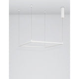 Eterna LED Hanging Lamp Square White