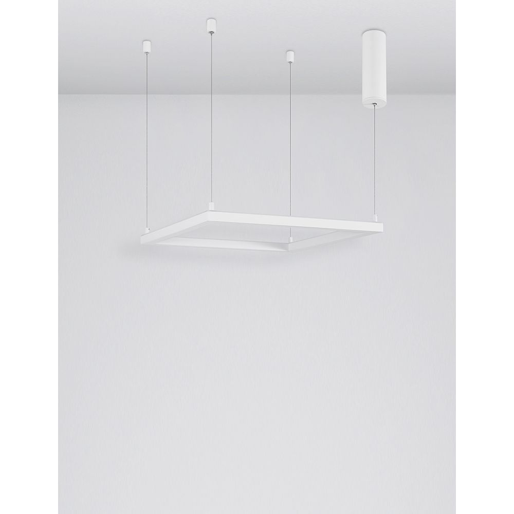 Eterna LED Hanging Lamp Square White