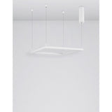 Eterna LED Hanging Lamp Square White