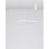 Eterna LED Hanging Lamp Square White