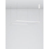 Eterna LED Hanging Lamp Square White