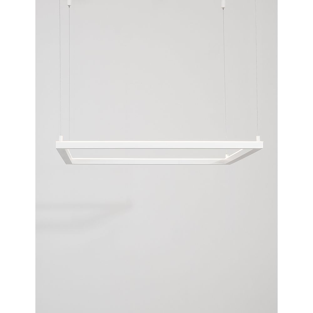 Eterna LED Hanging Lamp Square White