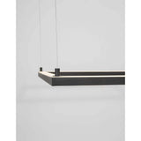 Eterna Led hanging light metal sandy-black