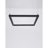 Eterna Led hanging light metal sandy-black