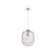 Ficato Glas-Pendellampe mit elegantem, transparentem Glasdesign und modernem Stil.