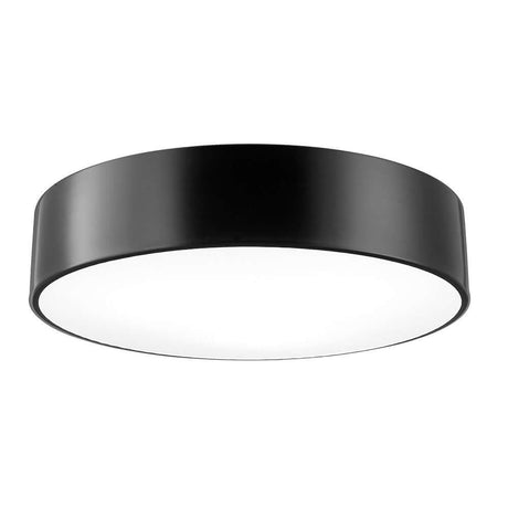 Finezza Deckenlampe Matt Metall in modernem Design mit mattem Schwarz und hochwertigem Acryl.