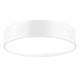 Finezza Deckenlampe Matt Metall in modernem, schlichtem Weiß für stilvolle Beleuchtung.