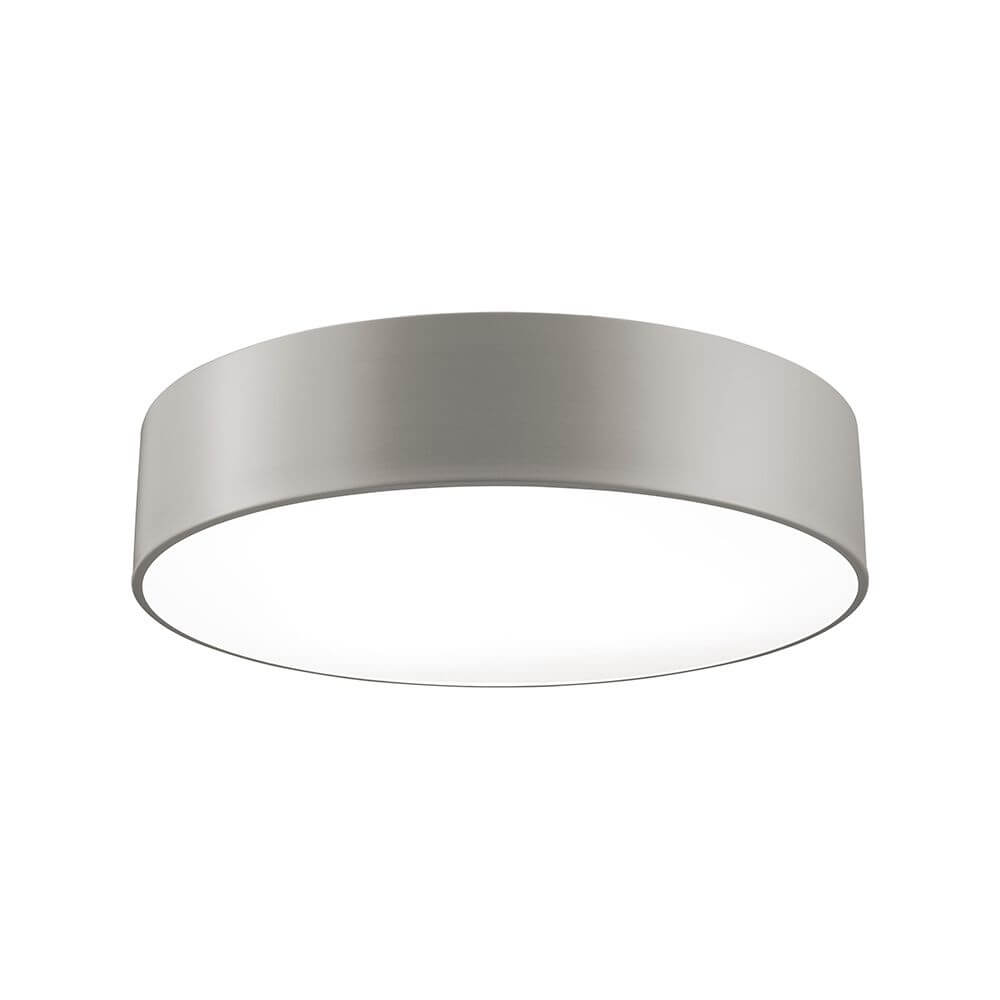 Moderne Finezza Deckenleuchte Stahl in eleganter, runder Form mit sanftem Licht, ideal für stilvolle Innenräume.