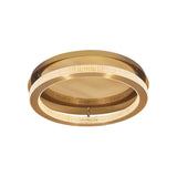 Fiore LED Deckenlampe in Antik-Gold für stilvolle Raumbeleuchtung und elegantes Ambiente.