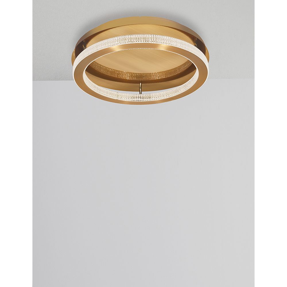 Fiore LED Deckenlampe Antik-Gold