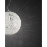 Frozen ball pendant lamp glass