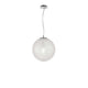 Frozen Kugel Pendellampe Glas mit elegantem Design und ausgefallenem Klarglas-Finish.