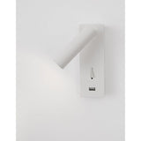 Fuse LED wall lamp with USB