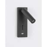 Fuse LED wall lamp with USB