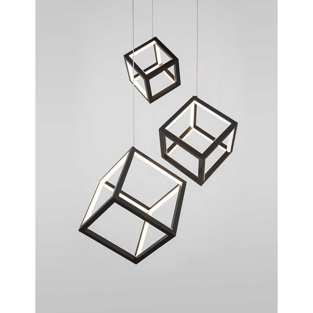 Gabbia LED Hanging Lamp 3 cubes