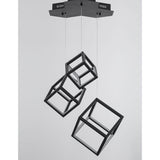 Gabbia LED hanging lamp 3 cubes