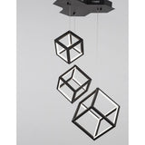 Gabbia LED hanging lamp 3 cubes