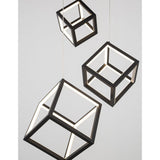 Gabbia LED Hanging Lamp 3 cubes