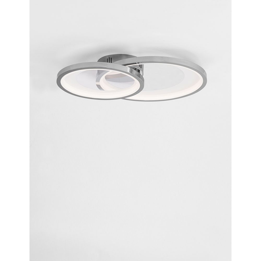 Nova Luce Galaxy LED -kattovalaisimen krom