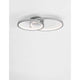 Nova Luce Galaxy LED Deckenlampe Chrom mit modernem, minimalistischem Design und schöner Lichtverteilung.