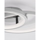 Nova Luce Galaxy LED -kattovalaisimen krom