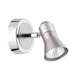 Galeria Wandstrahler aus Metall mit Chrom- und Satin-Nickel-Finish, verstellbarer Bett-Wandleuchte