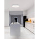 Gap LED Deckenlampe in moderner Küche mit minimalistischem Design und optimaler Lichtverteilung.