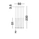 Nova Luce Giono LED Pendelleuchte Ø 50cm