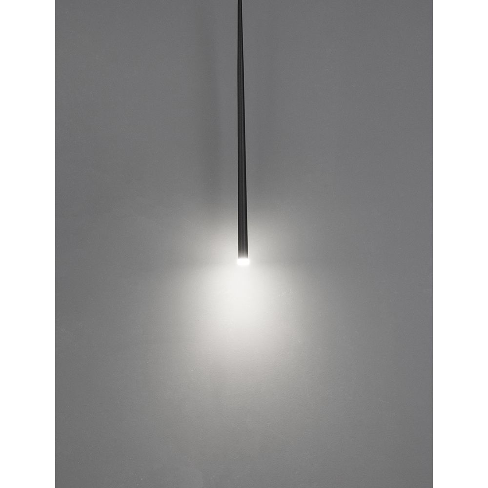 Lampada a ciondolo a LED GIONO 51 cm nero