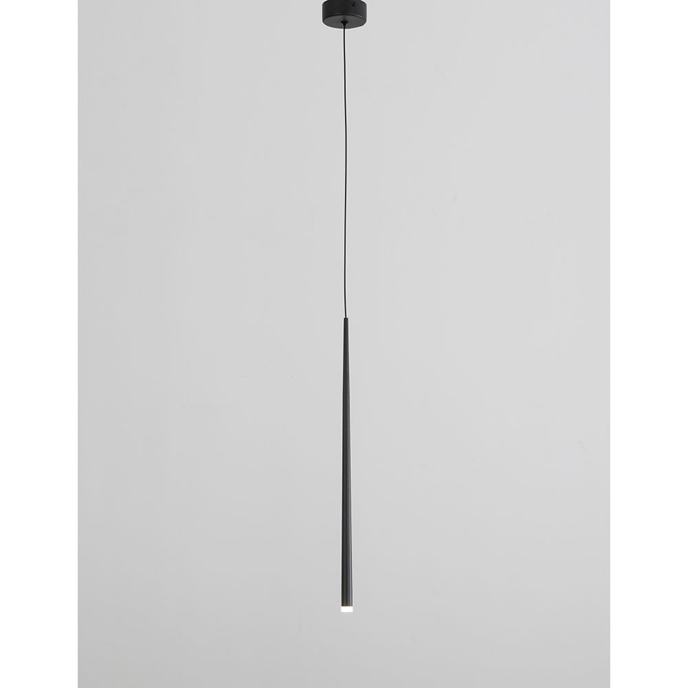 Giono LED Pendellampe 51cm Schwarz