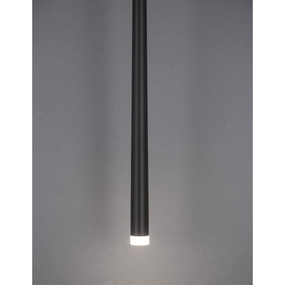 Giono LED Pendellampe 51cm Schwarz