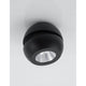 Gon LED Spot Ø 11cm Verstellbar Deckenleuchte in Schwarz mit einstellbarem Lichtwinkel.
