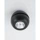 Gon LED Spot Ø 11cm Verstellbar - modernes, schwarzes LED-Deckenlicht für flexible Beleuchtung.