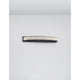 Grania LED Wandleuchte mit modernem Design aus Aluminium und Acryl an einer Wand montiert.