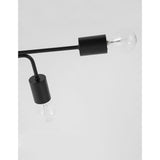 Granso ceiling light 6-flg. Black